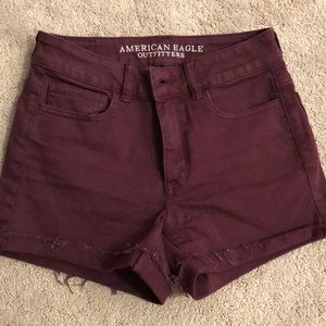 American Eagle High-Rise Shortie Shorts!